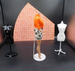 plush pony dress side view